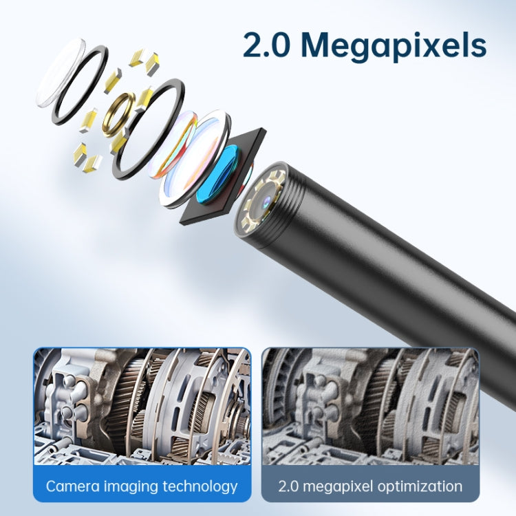 YP105 8mm Lenses 2MP HD Industry Endoscope Support Mobile Phone Direct Connection, Length:5m -  by PMC TechLife | Online Shopping South Africa | PMC TechLife | Buy Now Pay Later Mobicred