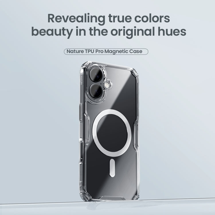 For iPhone 16 Plus NILLKIN Ultra Clear Magsafe PC + TPU Phone Case(Transparent) - iPhone 16 Plus Cases by NILLKIN | Online Shopping South Africa | PMC Jewellery | Buy Now Pay Later Mobicred