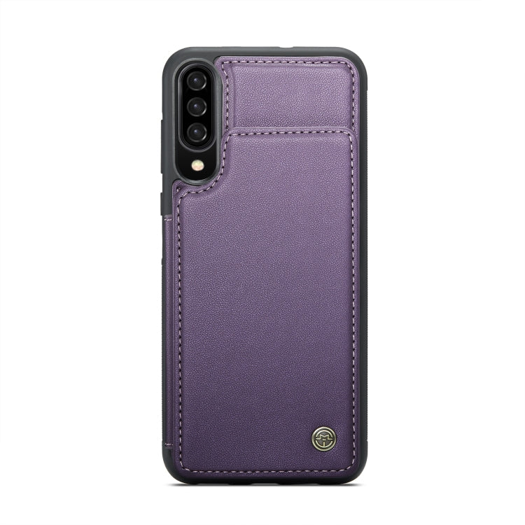 For Samsung Galaxy A30s/A50s/A50 CaseMe C22 Card Slots Holder RFID Anti-theft Phone Case(Purple) - Galaxy Phone Cases by CaseMe | Online Shopping South Africa | PMC Jewellery | Buy Now Pay Later Mobicred