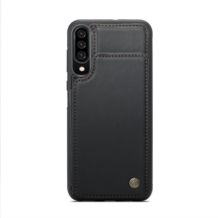 For Samsung Galaxy A30s/A50s/A50 CaseMe C22 Card Slots Holder RFID Anti-theft Phone Case(Black) - Galaxy Phone Cases by CaseMe | Online Shopping South Africa | PMC Jewellery | Buy Now Pay Later Mobicred