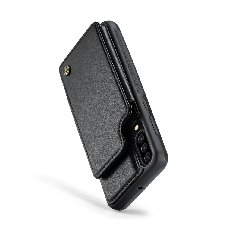 For Samsung Galaxy A30s/A50s/A50 CaseMe C22 Card Slots Holder RFID Anti-theft Phone Case(Black) - Galaxy Phone Cases by CaseMe | Online Shopping South Africa | PMC Jewellery | Buy Now Pay Later Mobicred