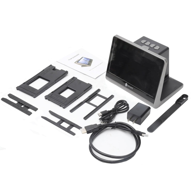 Tonivent TON172 24-48 Mega Pixels 7 inch HD Screen Film Scanner(AU Plug) - Portable Scanner by PMC TechLife | Online Shopping South Africa | PMC TechLife | Buy Now Pay Later Mobicred