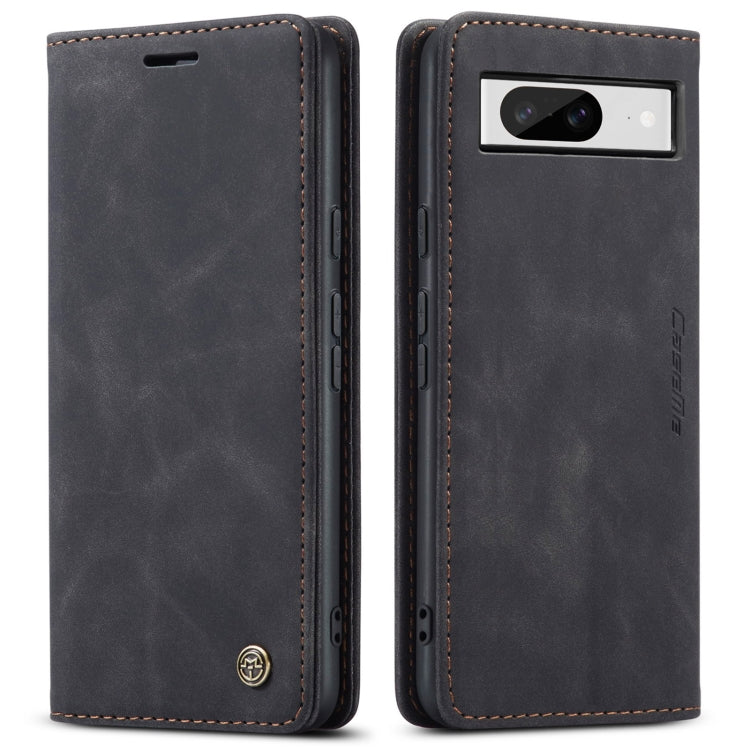 For Google Pixel 8 CaseMe 013 Multifunctional Horizontal Flip Leather Phone Case(Black) - Google Cases by CaseMe | Online Shopping South Africa | PMC Jewellery | Buy Now Pay Later Mobicred