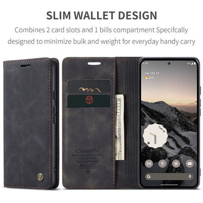 For Google Pixel 9 / 9 Pro CaseMe 013 Multifunctional Horizontal Flip Leather Phone Case(Black) - Google Cases by CaseMe | Online Shopping South Africa | PMC Jewellery | Buy Now Pay Later Mobicred