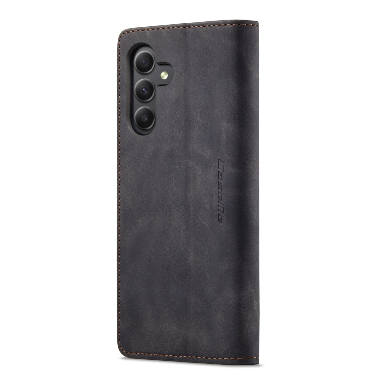 For Samsung Galaxy A15 5G CaseMe 013 Multifunctional Horizontal Flip Leather Phone Case(Black) - Galaxy Phone Cases by CaseMe | Online Shopping South Africa | PMC Jewellery | Buy Now Pay Later Mobicred