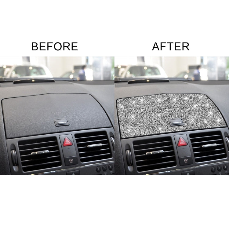 For Mercedes-Benz C-class W204 2007-2010 Car Console Navigation Diamond Decorative Sticker, Left and Right Drive - Car Interior Mouldings by PMC Jewellery | Online Shopping South Africa | PMC Jewellery | Buy Now Pay Later Mobicred