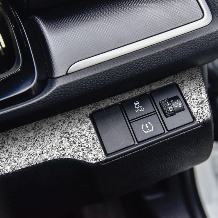 For Honda Civic 2016-2019 Car Headlight Switch Panel Diamond Decorative Sticker, Right-hand Drive - Car Interior Mouldings by PMC TechLife | Online Shopping South Africa | PMC TechLife | Buy Now Pay Later Mobicred