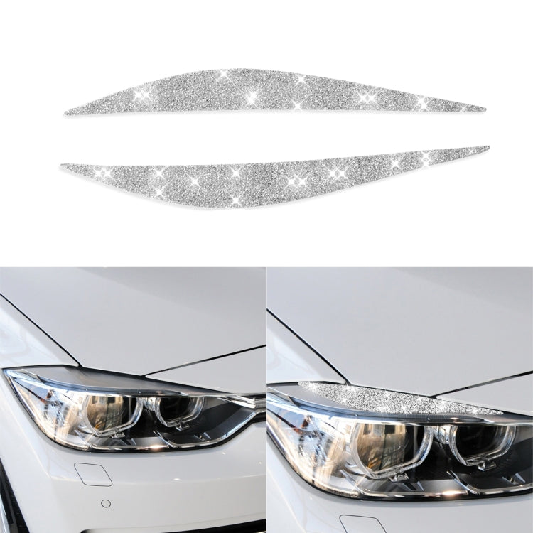 For BMW Series 3 G20 G28 2019-2020 Car Lamp Eyebrow Diamond Decoration Sticker, Left and Right Drive - Lamp Decoration by PMC Jewellery | Online Shopping South Africa | PMC Jewellery | Buy Now Pay Later Mobicred