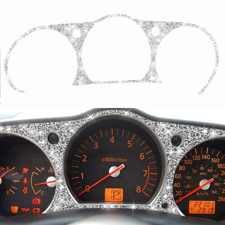 For Nissan 350Z 2003-2009 Car Speedometer Diamond Sticker,Left and Right Drive Universal - Car Interior Mouldings by PMC Jewellery | Online Shopping South Africa | PMC Jewellery | Buy Now Pay Later Mobicred