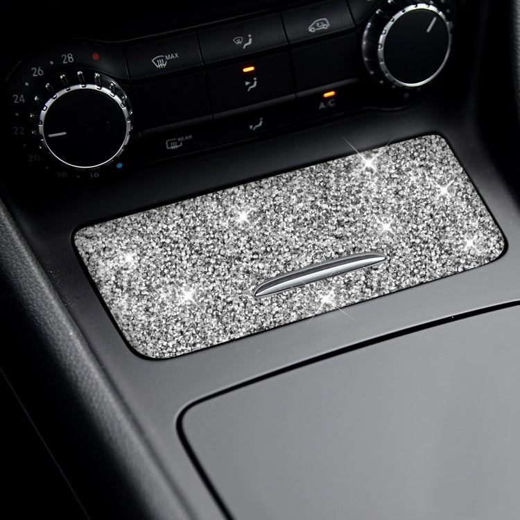 For Mercedes-Benz GLA 2015-2018 Car Central Control Storage Box Panel Diamond Decoration Sticker, Left and Right Drive - Car Interior Mouldings by PMC TechLife | Online Shopping South Africa | PMC TechLife | Buy Now Pay Later Mobicred
