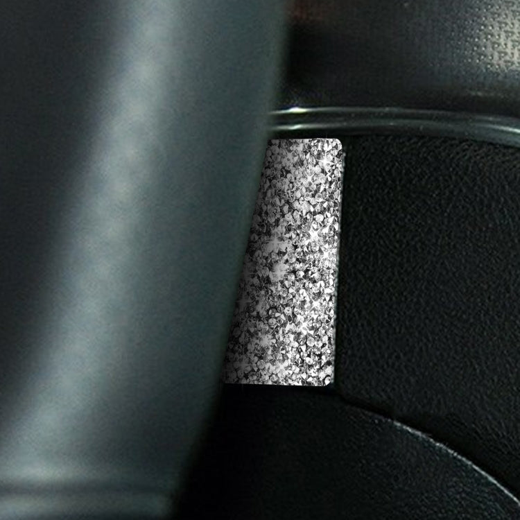 For Dodge Charger 2011-2014 Car Steering Wheel Left and Right Diamond Decorative Sticker, Left-hand Drive - Car Interior Mouldings by PMC TechLife | Online Shopping South Africa | PMC TechLife | Buy Now Pay Later Mobicred