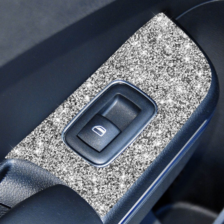 For Dodge Charger 2011-2014 4pcs/Set Car Window Lift Panel Diamond Decorative Sticker, Left-hand Drive - Car Interior Mouldings by PMC TechLife | Online Shopping South Africa | PMC TechLife | Buy Now Pay Later Mobicred