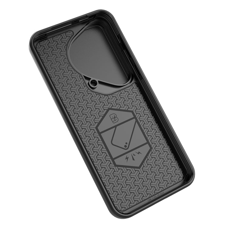 For Huawei Pura 70 Ultra Sliding Camshield TPU + PC Shockproof Phone Case with Holder(Black) - free shipping - PMC TechLife - Order now!