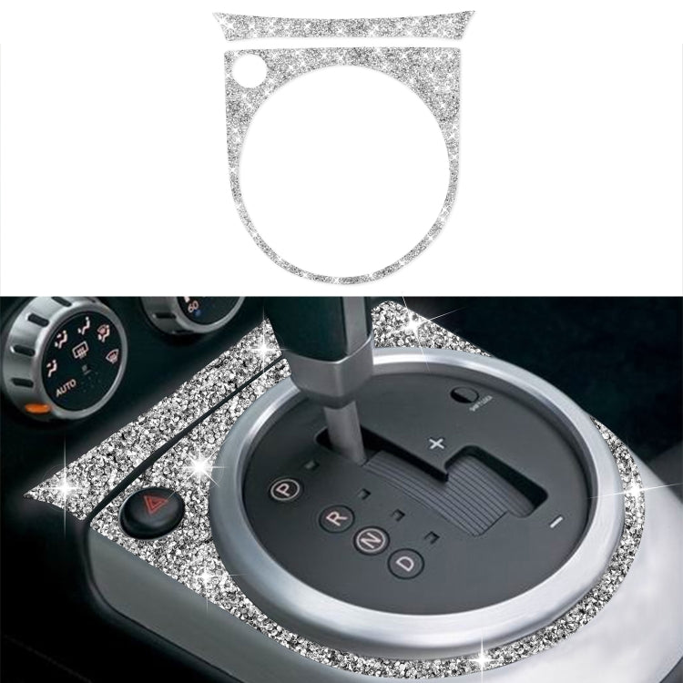 For Nissan 350Z 2006-2009 Car Gear Panel Diamond Sticker, Left Drive - free shipping - PMC TechLife - Order now!