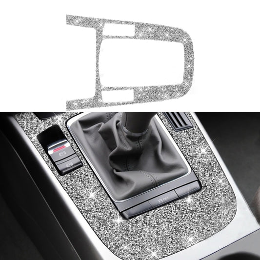 For Audi A4L / A5 / Q5 Car Gear Panel Type E Diamond Decoration Sticker, Left and Right Drive - Car Interior Mouldings by PMC Jewellery | Online Shopping South Africa | PMC Jewellery | Buy Now Pay Later Mobicred