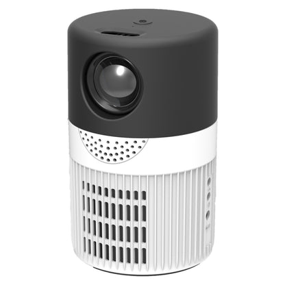 T400 3000 Lumens LED Mini Projector Support Wifi Screen Mirroring, Plug Type:UK Plug(Black White) - Mini Projector by PMC Jewellery | Online Shopping South Africa | PMC Jewellery | Buy Now Pay Later Mobicred