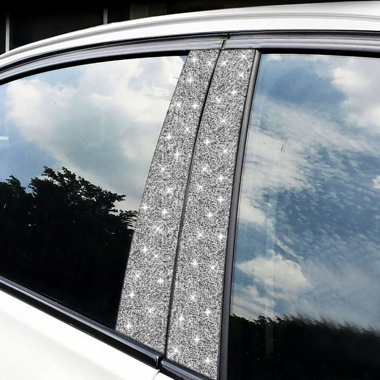 For BMW X5 E70 2008-2013 8pcs Car B-Pillar Diamond Decoration Sticker, Left and Right Drive - Car Interior Mouldings by PMC TechLife | Online Shopping South Africa | PMC TechLife | Buy Now Pay Later Mobicred