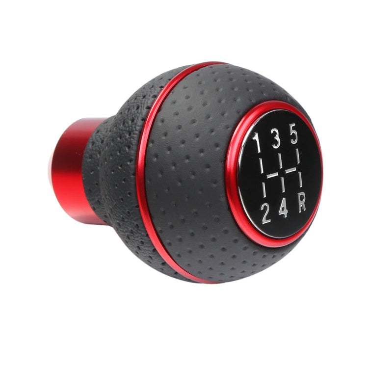 Universal Car Manual Gear Shift Lever 5-speed Shifter Knob(Silver) - Shift Knob by PMC TechLife | Online Shopping South Africa | PMC TechLife | Buy Now Pay Later Mobicred