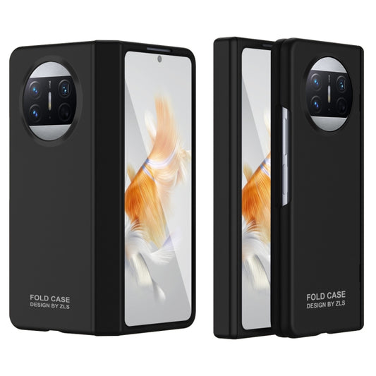 For Huawei Mate X3 Extraordinary Series Hinged Folding Full Phone Case(Black) - Huawei Cases by PMC Jewellery | Online Shopping South Africa | PMC Jewellery | Buy Now Pay Later Mobicred