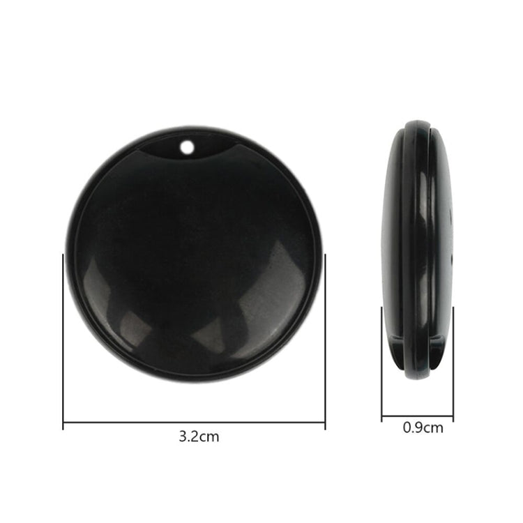 F6 Circular Global Location Tracker Anti-lost Device(Black) - Personal Tracker by PMC Jewellery | Online Shopping South Africa | PMC Jewellery | Buy Now Pay Later Mobicred