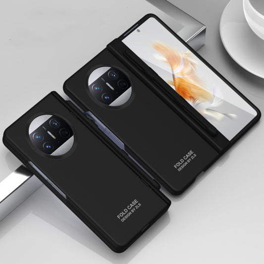 For Huawei Mate X3 Extraordinary Series Hinged Folding Full Coverage Phone Case with Pen Slot & Stylus(Black) - Huawei Cases by PMC Jewellery | Online Shopping South Africa | PMC Jewellery | Buy Now Pay Later Mobicred