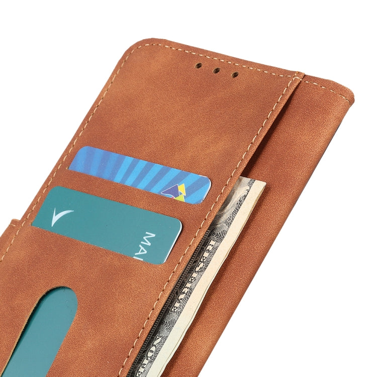 For Google Pixel 9 Pro KHAZNEH Retro Texture Flip Leather Phone Case(Brown) - Google Cases by PMC TechLife | Online Shopping South Africa | PMC TechLife | Buy Now Pay Later Mobicred