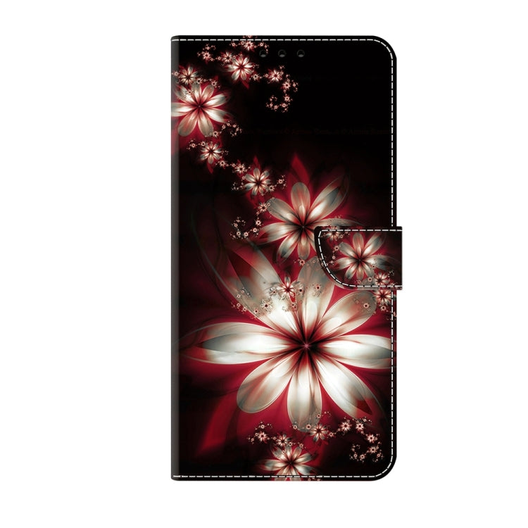 For Motorola Moto G14 Crystal 3D Shockproof Protective Leather Phone Case(Fantastic Flower) - Motorola Cases by PMC TechLife | Online Shopping South Africa | PMC TechLife | Buy Now Pay Later Mobicred
