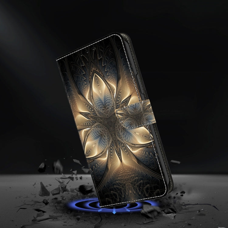 For Motorola Moto G54 Crystal 3D Shockproof Protective Leather Phone Case(Luminous Building) - Motorola Cases by PMC TechLife | Online Shopping South Africa | PMC TechLife | Buy Now Pay Later Mobicred