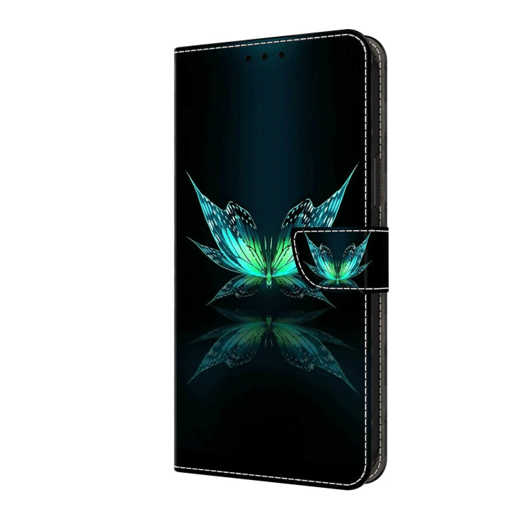 For Motorola Moto G Play 2024 Crystal 3D Shockproof Protective Leather Phone Case(Reflection Dutterfly) - Motorola Cases by PMC TechLife | Online Shopping South Africa | PMC TechLife | Buy Now Pay Later Mobicred