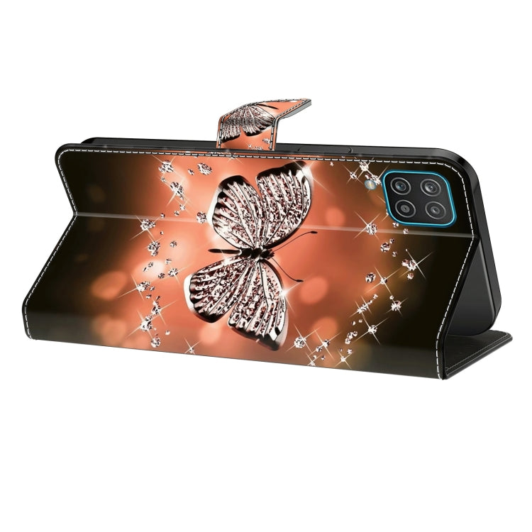 For Motorola Moto G24 Crystal 3D Shockproof Protective Leather Phone Case(Crystal Butterfly) - Motorola Cases by PMC TechLife | Online Shopping South Africa | PMC TechLife | Buy Now Pay Later Mobicred