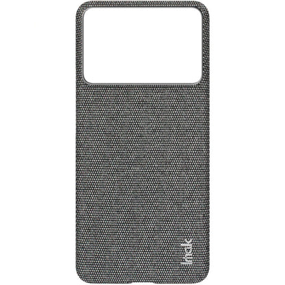 For Xiaomi Redmi K70 5G/K70 Pro 5G imak Ruiyi Series Cloth Texture PU + PC Phone Case(Dark Grey) - K70 Pro Cases by imak | Online Shopping South Africa | PMC Jewellery | Buy Now Pay Later Mobicred