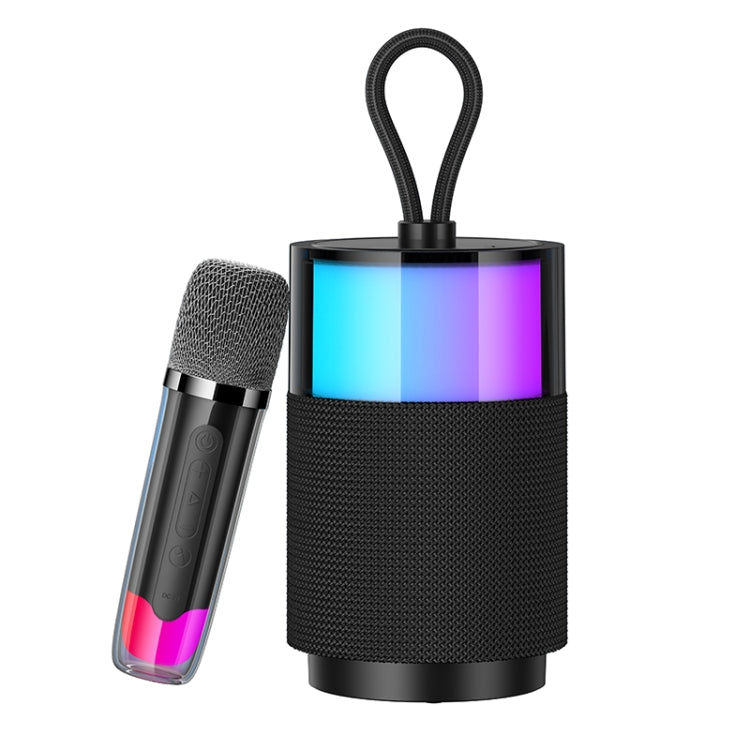 USAMS US-YX013 Sound Element Series Bluetooth Speaker with Microphone(Black) - Desktop Speaker by USAMS | Online Shopping South Africa | PMC Jewellery | Buy Now Pay Later Mobicred