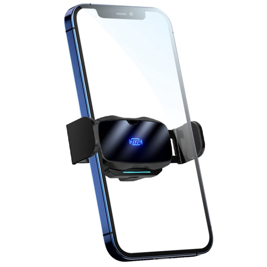 D7 Infrared lnduction Wireless Fast Charging Air Outlet Car Holder(Black) - Wireless Charger Holders by PMC Jewellery | Online Shopping South Africa | PMC Jewellery | Buy Now Pay Later Mobicred