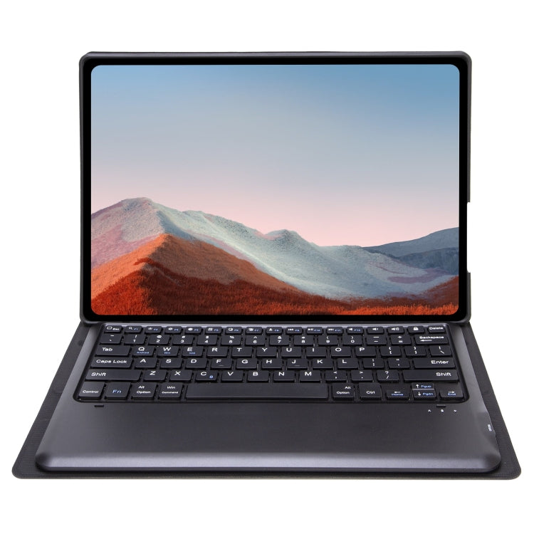 For Microsoft Surface Pro 9 SF129 Tree Texture Bluetooth Keyboard Leather Tablet Case(Black) - Others Keyboard by PMC TechLife | Online Shopping South Africa | PMC TechLife