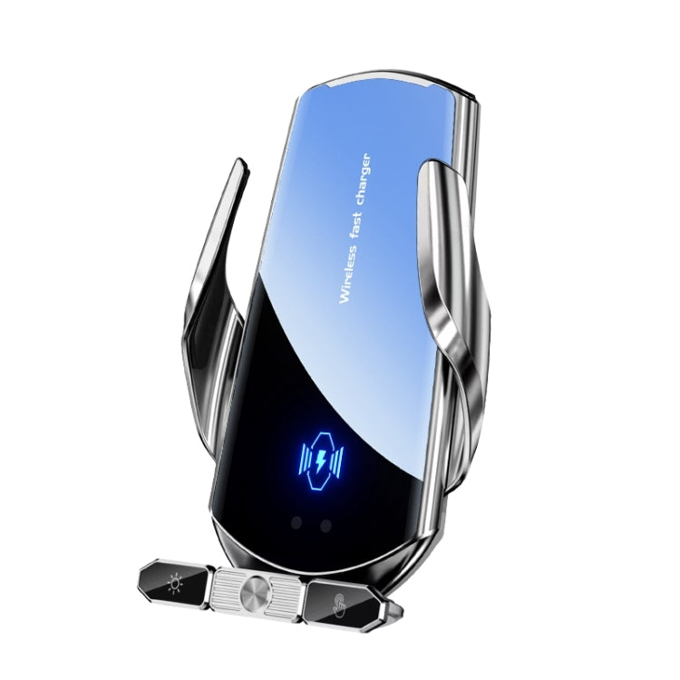 Q88 Infrared lnduction Wireless Fast Charging Air Outlet Car Holder(Silver) - Wireless Charger Holders by PMC TechLife | Online Shopping South Africa | PMC TechLife | Buy Now Pay Later Mobicred