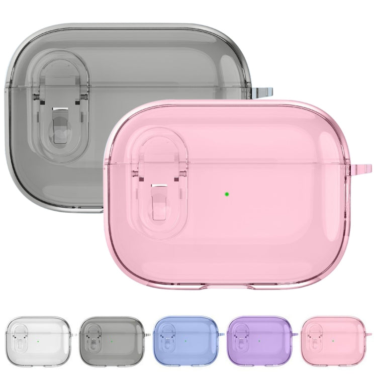For AirPods Pro Ice Crystals Shockproof Earphone Protective Case(Pink) - For AirPods Pro by PMC Jewellery | Online Shopping South Africa | PMC Jewellery | Buy Now Pay Later Mobicred