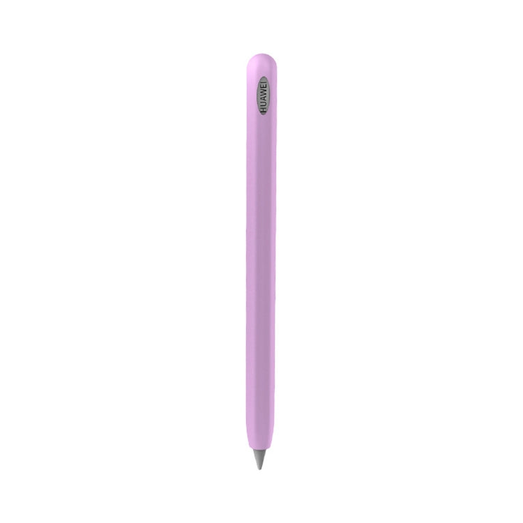 For Huawei M-pencil Stylus Touch Pen Integrated Non-slip Silicone Protective Cover(Light Purple) - Pencil Accessories by PMC Jewellery | Online Shopping South Africa | PMC Jewellery | Buy Now Pay Later Mobicred