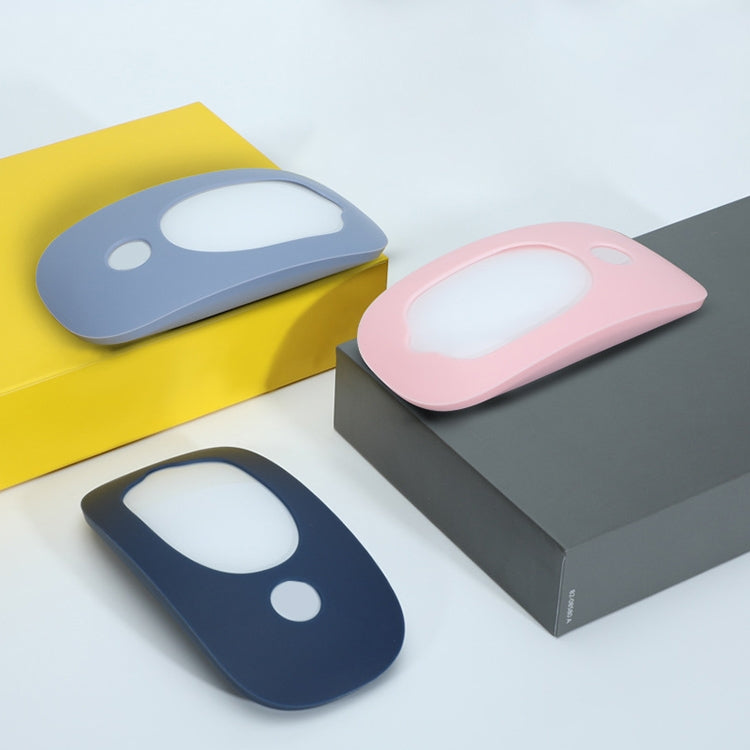 For Apple Magic Mouse 1 / 2 Mouse Silicone Protective Case(Red) - Protective Bags by PMC Jewellery | Online Shopping South Africa | PMC Jewellery | Buy Now Pay Later Mobicred