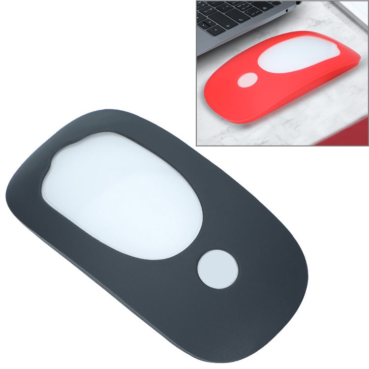 For Apple Magic Mouse 1 / 2 Mouse Silicone Protective Case(Deep Space Gray) - Protective Bags by PMC Jewellery | Online Shopping South Africa | PMC Jewellery | Buy Now Pay Later Mobicred