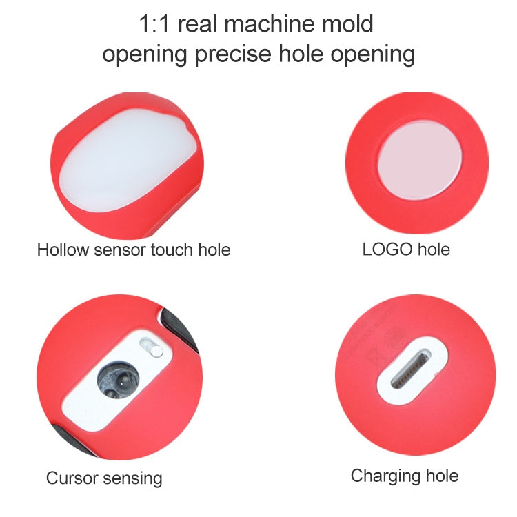 For Apple Magic Mouse 1 / 2 Mouse Silicone Protective Case(Deep Space Gray) - Protective Bags by PMC Jewellery | Online Shopping South Africa | PMC Jewellery | Buy Now Pay Later Mobicred