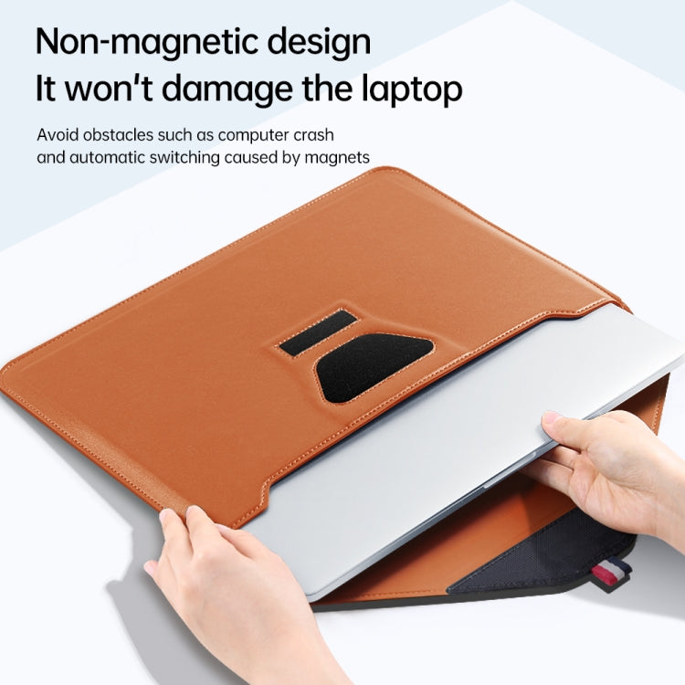 For 13/14 inch Envelope Holder Laptop Sleeve Bag with Accessories Bag(Black) - free shipping - PMC Jewellery - Order now!