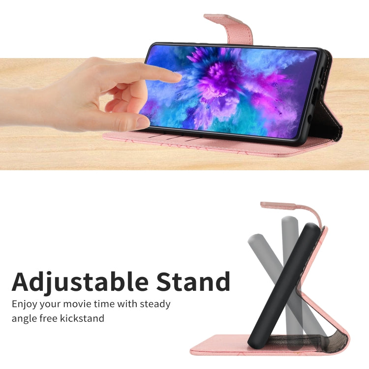 For Google Pixel 9 Pro Rhombic Grid Texture Leather Phone Case(Pink) - Google Cases by PMC TechLife | Online Shopping South Africa | PMC TechLife | Buy Now Pay Later Mobicred