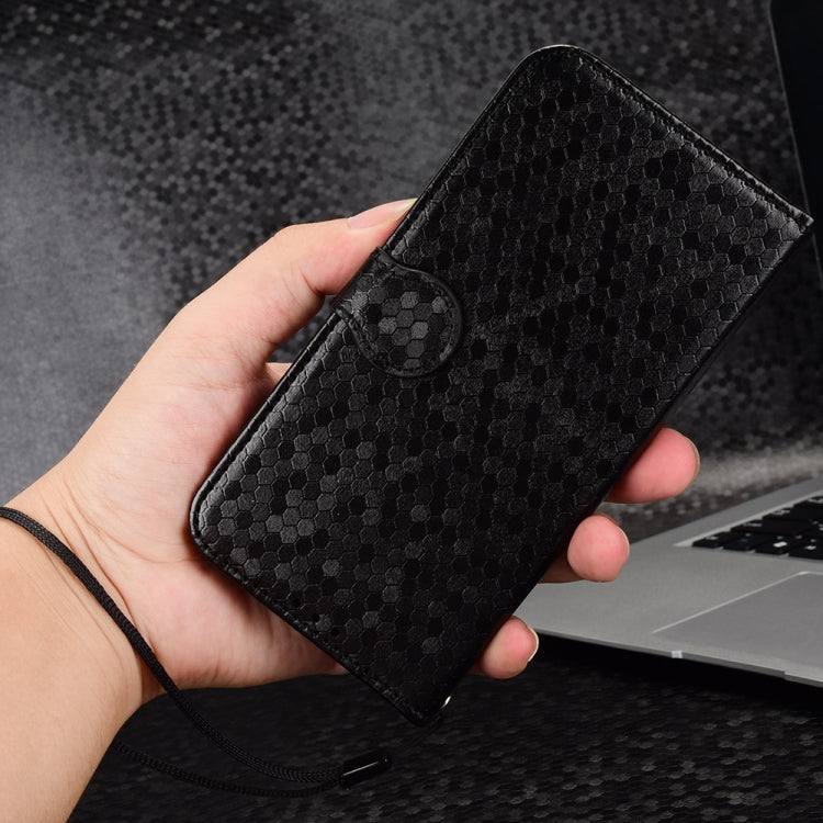 For vivo S18 Pro 5G / V30 Pro 5G Honeycomb Dot Texture Leather Phone Case(Black) - S18 Pro Cases by PMC Jewellery | Online Shopping South Africa | PMC Jewellery | Buy Now Pay Later Mobicred