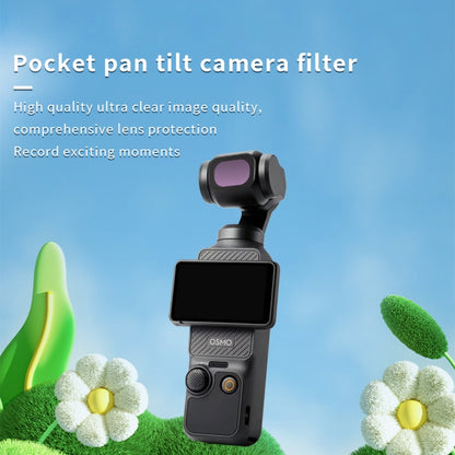 For DJI OSMO Pocket 3 JSR CB Series Camera Lens Filter, Filter:12 in 1 UV CPL ND/PL STAR NIGHT - Lens Accessories by JSR | Online Shopping South Africa | PMC Jewellery | Buy Now Pay Later Mobicred