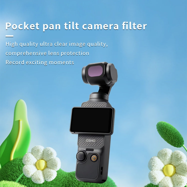 For DJI OSMO Pocket 3 JSR CB Series Camera Lens Filter, Filter:STAR - Lens Accessories by JSR | Online Shopping South Africa | PMC TechLife | Buy Now Pay Later Mobicred