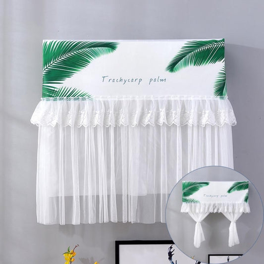 Do Not Take Dust-proof And Anti Direct Blowing Simple Wind Hanging Machine Air Conditioner Moon Cover, Size:Width 80 × Thickness 20 × Height 90cm(Plantain Leaves) - Dust Covers by PMC Jewellery | Online Shopping South Africa | PMC Jewellery | Buy Now Pay Later Mobicred