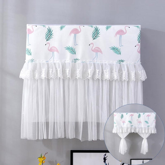 Do Not Take Dust-proof And Anti Direct Blowing Simple Wind Hanging Machine Air Conditioner Moon Cover, Size:Width 98 × Thickness 20 × Height 90cm(Flamingo) - Dust Covers by PMC Jewellery | Online Shopping South Africa | PMC Jewellery | Buy Now Pay Later Mobicred