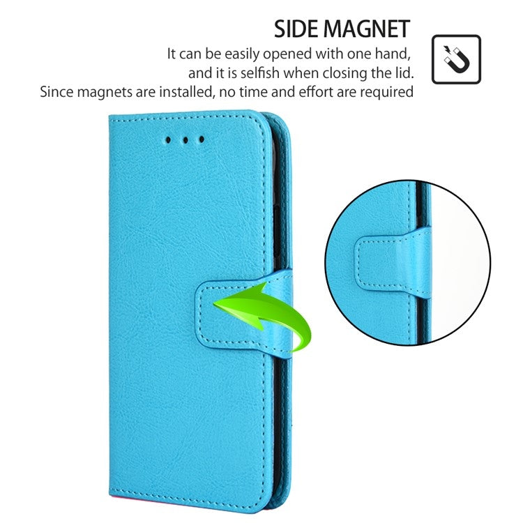 For Motorola Edge 5G 2024 Crystal Texture Leather Phone Case(Sky Blue) - Motorola Cases by PMC Jewellery | Online Shopping South Africa | PMC Jewellery | Buy Now Pay Later Mobicred