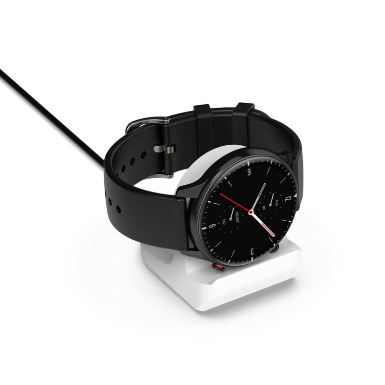 For Amazfit Active Smart Watch Silicone Charging Bracket without Charging Cable(White) - Charger by PMC TechLife | Online Shopping South Africa | PMC TechLife | Buy Now Pay Later Mobicred