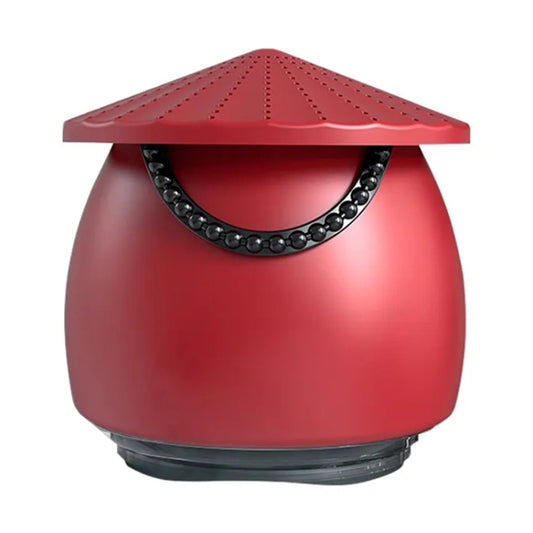 EWA A123 Portable Mini Speaker Chinese Style Bluetooth Speaker(Red) - Mini Speaker by EWA | Online Shopping South Africa | PMC Jewellery | Buy Now Pay Later Mobicred